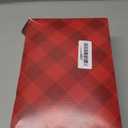 CCINEE Christmas Garland with Lights, 6 FT Battery Operated Prelit Norfolk Pine Garland with 35 LEDs Red Berries Pine Cones Artificial Decoration for Mantle Stairs Fireplace Table Christmas Decor