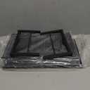 OPNICE Desk Organizer and Accessories, 2-Tier Computer Monitor Stand Riser with Drawer and 2 Pen Holders, Laptop Stand, Office Desk Accessories for Office Supplies, Black (Black 1-Pack)