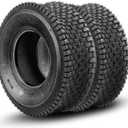 2 Pack 13x5.00-6 Lawn Mower Tire,13x5x6 Tractor Turf Tire,295lbs Capacity,4 ply Tubeless