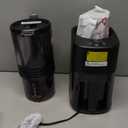 Cold Press Juicer, 5.5inch Wide Feed Chute Juicer Machine, Slow Masticating Juicer for Whole Vegetables & Fruits, Black