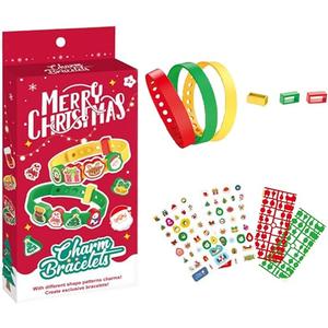 Charm Bracelet Making Kit | Fun Jewelry Making Activities | Do It Yourself Bracelet Kit | Creative Craft Kits For Girls | Bracelet Making Kit For Girls | Perfect For Parties And Group Activities