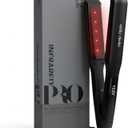 Nicky Clarke Infrared PRO Straightener, for All Hair Types - Titanium Flat Iron, 10 Foot, Hair Iron