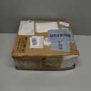 AWTATOS Cube Storage Organizer Storage 12 Cube Bookshelf DIY Plastic Closet Clothes Storage Shelves with Wooden Mallet, Stackable Storage Solution for Home, Bedroom, White