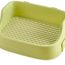 XISAOK Large Litter Box for Small Animals Hedgehogs Cage Toilet Litter Tray Prevents Splashing