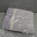 CozeCube Bath mats for Bathroom Non Slip, Fluffy Absorbent Microfiber Bath mat Washable, Aesthetic Bathroom Rugs, Cute Purple Bath mat, Lavender, 32" x 20" (2'8" x 1'8" (Rectangular))