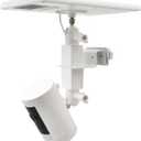 Aobelieve 2-in-1 Gutter Mount for Ring Solar Panel, Stick Up Cam Battery and Spotlight Cam Battery, White
