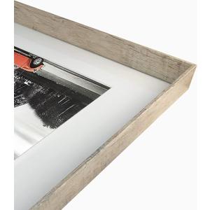 Art Emotion Farmhouse Rustic Woodgrain Style High Profile Picture Frame, Frame Height 1.75", 2 mm Reinforced Glass Light Oak Finish 16x20 Frames for 11x14 and 5x7 Photos, Pack of 2