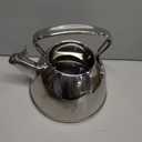 All-Clad Specialty Stainless Steel Tea Kettle 2 Quart Induction Pots and Pans, Cookware Silver