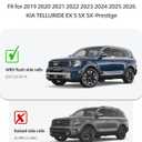 Snailfly Aluminum Roof Rack Cross Bars Fit for 2019-2026 Kia Telluride S SX SX-P EX with Flush Side Rails, Aerodynamic Rooftop Cargo Carrier Luggage with Anti-Theft Lock (Except X-Line and X-Pro)