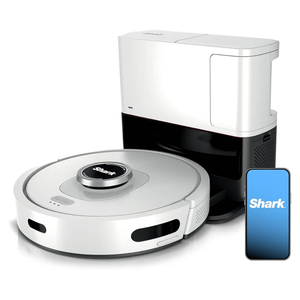 Shark AI Ultra Voice Control Robot Vacuum with Matrix Clean Navigation, Home Mapping, 60-Day Capacity, XL Self-Empty Base for Homes with Pets, Carpet & Hard Floors, Cool Grey, AV2511AE