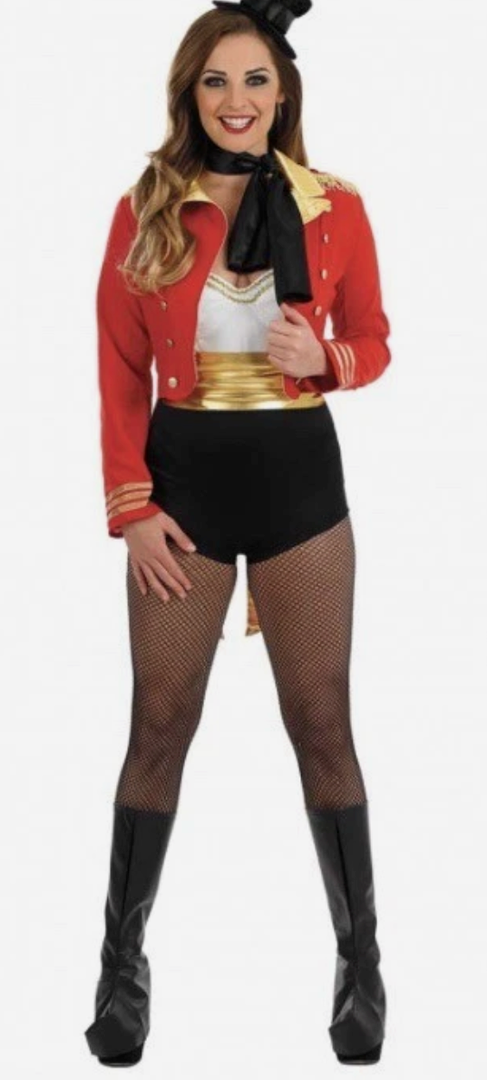 Ringmaster Circus Costume Cosplay Fun Shack M