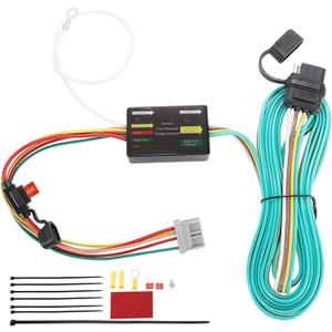 MECMO Trailer Wiring Harness for 2005-2010 Honda Odyssey 4-Way Flat Tow Hitch Wiring for Trailer Light Hook Up, Plug and Play Vehicle Side Custom 4 Pin Towing Replacement Wire for 56161 T-Connector