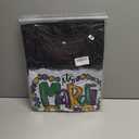 Mardi Gras Shirt for Women It's Mardi Gras Yall Shirt Carnival T-Shirt Graphic Short Sleeves Tee Tops Black M