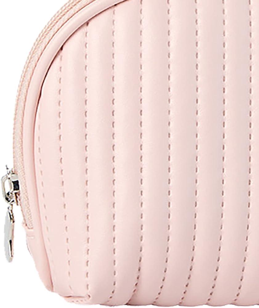 Cosmetic Storage Bag, Waterproof Portable Makeup Bag With Large Capacity For Eyeshadow, Pink