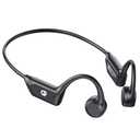 Qyzue Bone Conduction Headphones, Open Ear Headphones Wireless Bluetooth with Mic, Superior Sound Running Headphones 10H Playtime, Comfortable Fit Waterproof for Music, Workouts, Travel