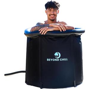 Portable 5-Layer Inflatable Ice Bath Tub With Cover - Perfect For Muscle Recovery For Athletes - Large 95 Gallon Plunge Tub For Cold Water Therapy Training