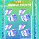 Lucky Box,4pcs Positive Crochet Giftset,Handmade Crochet Bulk,Cute Funny Emotional,Gifts for Crochet Lovers, Birthday Gifts for Women Men Friends Room Party Decor