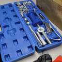 Orion Motor Tech Heavy Duty Slide Hammer Dent Puller Set, Auto Body Removal Kit With 9 Attachments, 14pc Car Remover Tools for Cars Trucks More