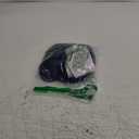 Baruisi Blue Wigs for Women Long Curly Wavy Synthetic Hair Wig Natural Middle Parting Heat Resistant Costume Cosplay Use