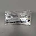 Bling Car Hanging Ornament, Double-Sided Cross Crystal Rhinestone Vehicle Rear View Mirror Charm, Cute Diamond Rearview Mirror Pendant, Universal Auto Interior Accessories (Black)