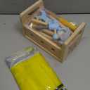 Aliex Wooden Kids Tool Set, 30pcs Toy Tools for Toddlers with Vest, Tool Kit Toddler Montessori Stem Learning Educational Toys for 3 4 5 Years Old Boys Girls, Birthday Gift for Kids