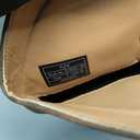 IUV Cowboy Boots For Women Western Cowgirl Boots with Chunky Heel Mid Calf Snip Toe Ideal for low insteps (Brown), Size 8 