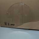 KINLINK 19IN Round Clear PET Plexiglass Sheets 1/8 inch Thick 2 Pack