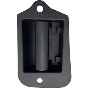 NPAUTO Extended Cab 3rd Third Door Handle Compatible with 1994-2003 Chevy S10 GMC Sonoma, 1996-2000 Isuzu Hombre Pickup Truck, Exterior, Black, 74300