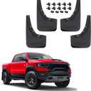 Mud Flaps Mud Guards Replacement for Dodge Ram 1500 TRX 2021-2024 Mudflaps Mud Splash Guards Front and Rear No Drilling Required 4PCS