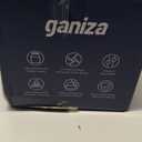 GANIZA Food Processors, Electric Food Chopper with Meat Grinder & Vegetable Chopper - 2 Bowls (8 Cup+8 Cup) with Powerful 450W Copper Motor - Includes 2 Sets of Bi-Level Blades for Fruits/Meat/Nuts (Black)