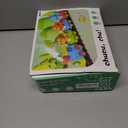 Train Set for Toddlers w/Steam, Music & Lights - Electric Train Toy for Kids with Tracks Accessories, Includes 3 Animals Car : Lion Gorilla and Elephant, Best Gifts for 1-3 4 5 6+ Years Old Boys Girls