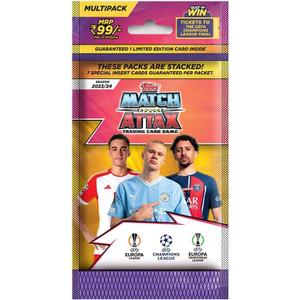 Topps UEFA Champions League Match Attax 23/24 Trading and Collectible Card Game (Multipack Pack)