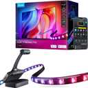 TV Backlight wi
Govee TV Backlight 3 Pro with HDR Triple Camera, 11.8ft 5-in-1 RGBWWIC LED Strip Lights That Change with 55-65 Inch TVs, 75LEDs/m, Supports AI Filter, Smart App and Voice Control, DreamView Sync
th HDR Camera, RGBWWIC LED Strip Lights