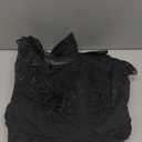 Funna Black Costume Girls Dress for Toddler Halloween Family Cosplay Party with Wig Belts Socks Earrings (10 Years)