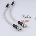 AC PERFORMANCE Universal Rear Brake Hose for Buick, Cadillac, Chevrolet, Oldsmobile, Pontiac, FHK09S