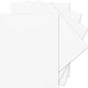 25 Sheets White Cardstock Paper 8.5 x 11 inches, 250 GSM/92 lb Thick Card Stock Paper for DIY Cards, Printer Cardstock Scrapbook Cardboard Papers for Crafts