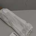 JAUREE Clothes Drying Rack Wall Mounted, Space-Saving Drying Rack Clothing, Collapsible Foldable Retractable Laundry Rack with 18 Hooks, Indoor/Outdoor, White