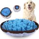 PET ARENA Snuffle Mat for Dogs - Adjustable Interactive Puzzle Toy for Large & Small Breed Slow Feeder for Mental Stimulation & Stress Relief Encourages Natural Foraging Ideal for Indoor & Outdoor Use