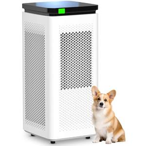 Hepa Air Purifiers for Home up to 3500 Ft², 235 CADR, 30dB Quiet Operation | H13 True HEPA with Carbon Filter, Air Cleaner for Dust, Pollen, Pet Hair, Smoke, VOCs, Odors, Air Quality Display, Auto Mode(doesn't work)