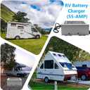 RV Converter | Multiple Capacities | RV Power Converter | RV Battery Charger Power Supply (55 Amp)