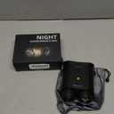 Birthday Gifts & Night Vision Goggles - 5W Upgraded 4K HD IR Binoculars - 8X Digital Zoom/Rechargeable Battery/32GB Card/Flashlight, Camping Exploration Gifts for Men Dad Husband Boy Friend (Bright Black)