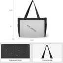 befen Laptop Tote Bag for Women Work, Travel Tote Bags Nurse Puffer Quilted Handbags, Lightweight Waterproof Beach Purse