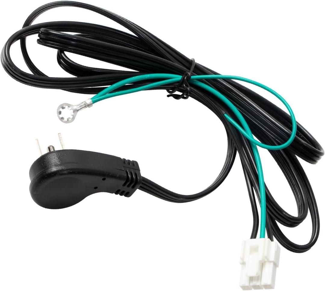 Refrigerator & Freezer Power Cord Fit for Frigidaire Electrolux Kenmore Replace 241516904 AP6997271 241516901 PD00072266 7241516901, 75IN Freezer Replacement Cord