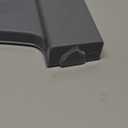 Potty Training Seat, SKYROKU Upgrade Toddler Toilet Seat for Kids Boys Girls, 2in1 Potty Training Toilet, Splash Guard Anti-Slip Pad Step Stool,New Sector-Shape Stabilized Base and heavier (8899 Grey)