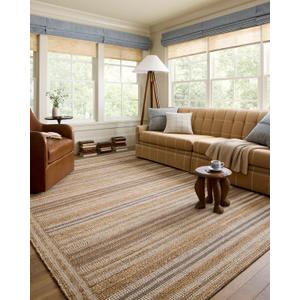 Loloi Chris Loves Julia Judy Collection JUD-03 Natural/Dove 2'-3" x 3'-9" Accent Rug