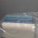 8 Pack Wall Padding for Playroom Peel and Stick Headboard 15.75" x 7.87" x 1.18" 3D Anti Collision Upholstered Wall Panels Self Adhesive Headboard Panel for Protection (Blue Colors)