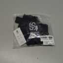 SUUKSESS Women Square Neck Lace Bodysuit Sleeveless Spaghetti Strap Tank Top (Medium, Black)