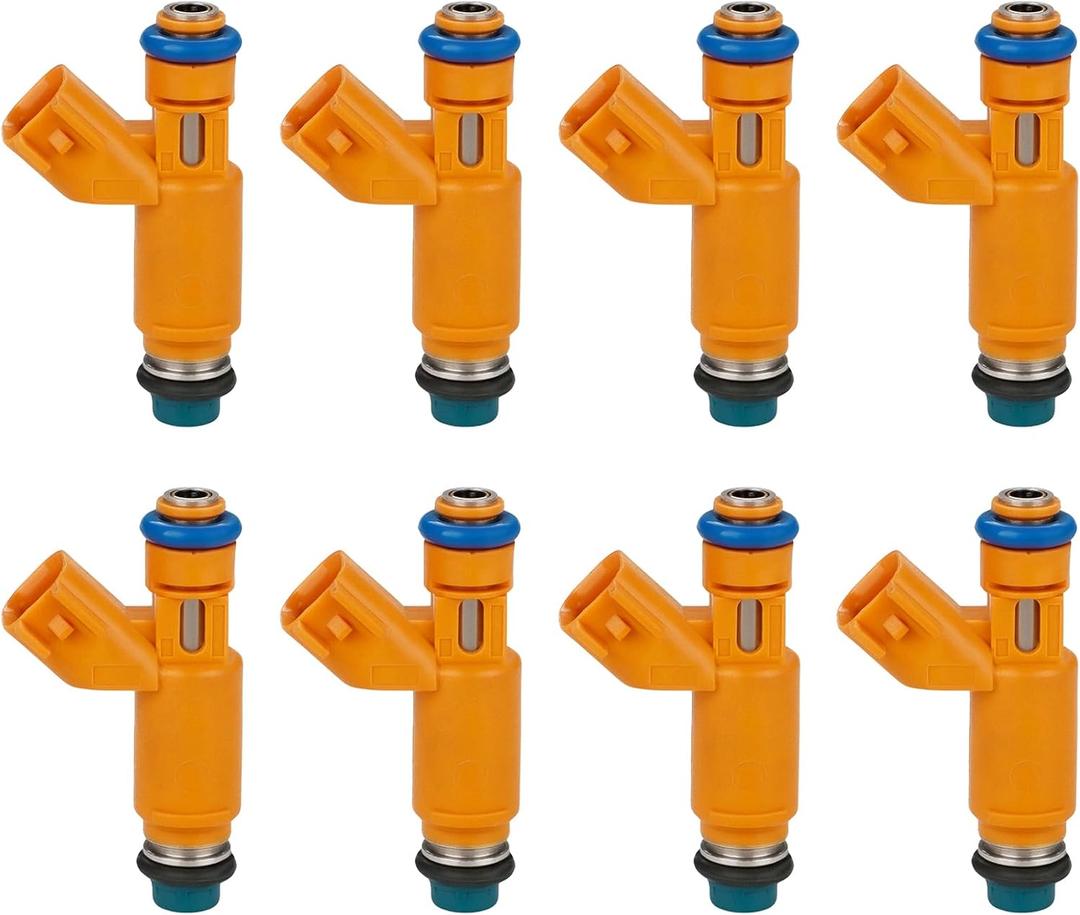 JDMON Fuel Injectors Compatible with Land Rover LR3, Range Rover Sport, Jaguar S-Type, XJ8, XK8 2003-2009 4.2L 4.4L Replacement for FJ1102 800-2138N