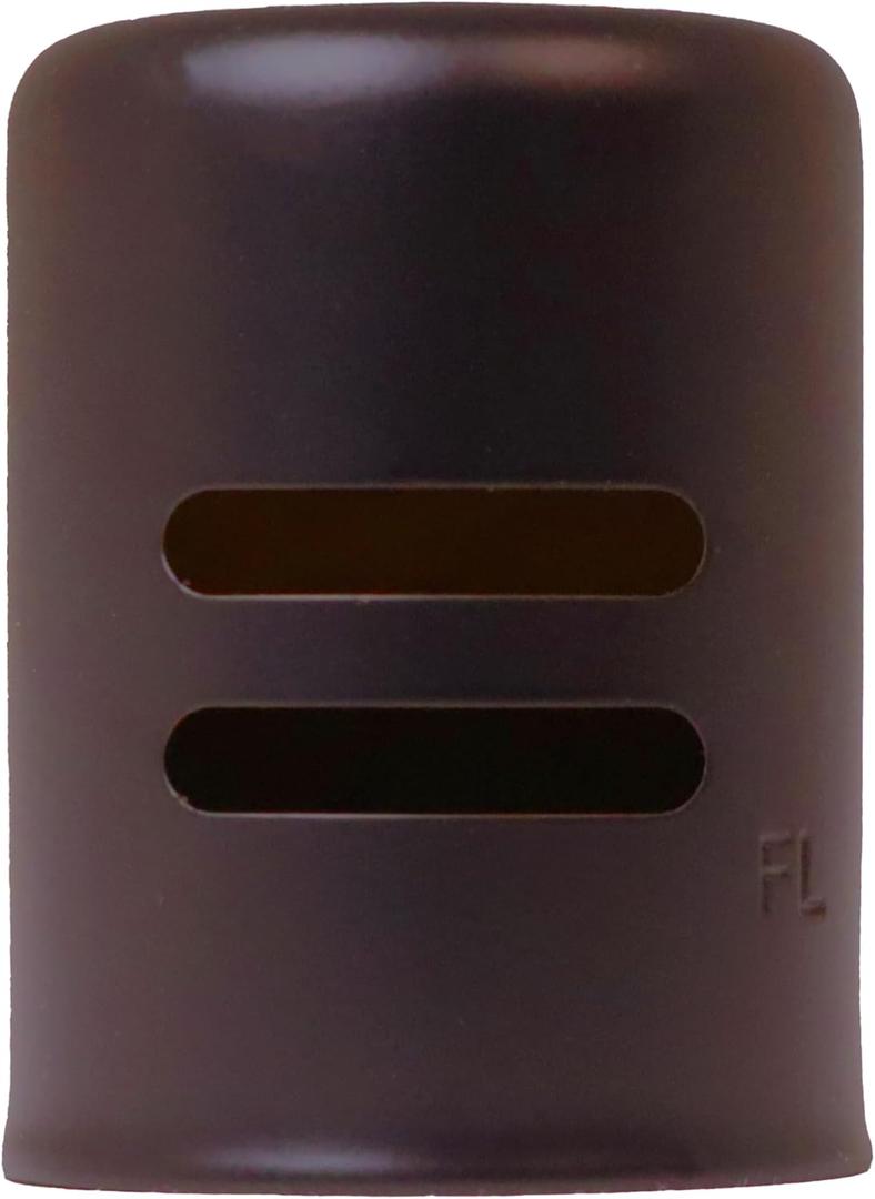 Westbrass R201-12 1-5/8" x 2-1/4" Solid Brass Air Gap Cap Only, Non-Skirted, Oil Rubbed Bronze