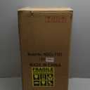 NEEDOMO Lanterns Decorative Outdoor & Indoor, Set of 3 Outdoor Lanterns for Porch, Vintage Candle Lantern Decor for Living Room, Fireplace, Kitchen Dining Table, Patio, Garden, Wedding, White (White-24"/18"/12"h)